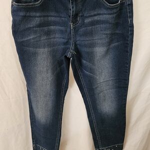 Blue DESORE Dark Blue Women's Jeans